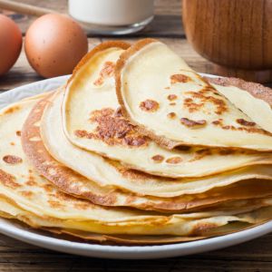 Naleśniki z gorącą wodą