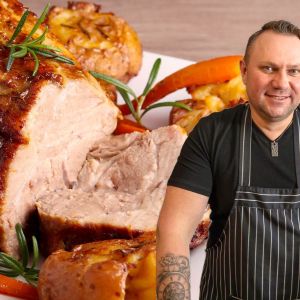 soczysta pieczeń z karkówki Strzelczyka