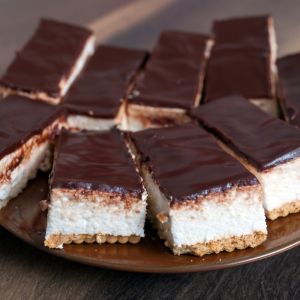 piankowe ciasto śnieżny puch bez pieczenia