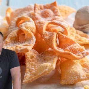 kruchutkie faworki Strzelczyka