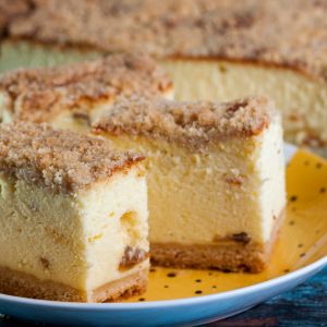 sernik budyniowy - sernik z sera z wiaderka