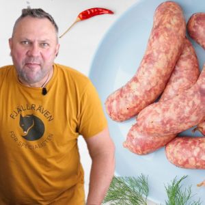 biała kiełbasa marynowana Strzelczyka