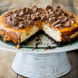 aksamitny sernik z "tysiąca i jednej nocy"