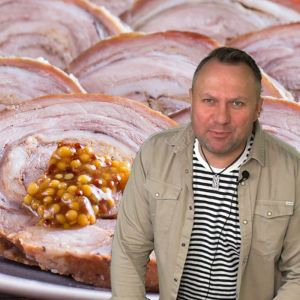 rolada z karkówki i indyka Strzelczyka