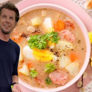 barszcz biały Karol Okrasa