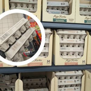 jajka z Biedronki - jajka zielononóżki