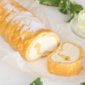 rolada z ciasta parzonego