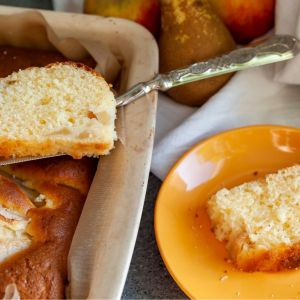 ciasto jogurtowe z jabłkami