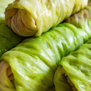 gołąbki z młodej kapusty