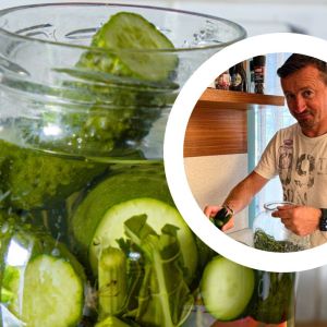 ogórki małosolne z chili i koprem włoskim Adama Małysza