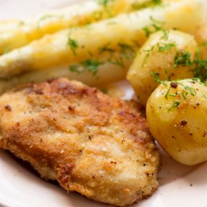 schabowy z ziemniakami