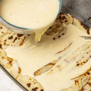 zapiekane naleśniki z serem