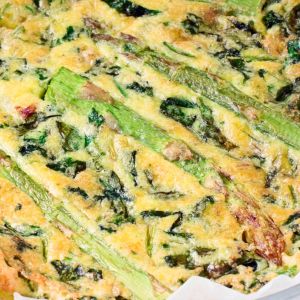 frittata ze szparagami