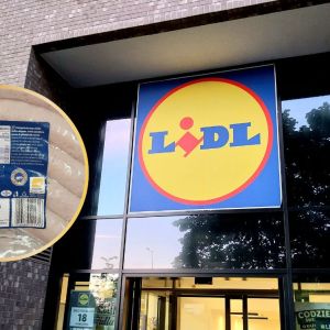 niemiecka kiełbasa na grilla z Lidla