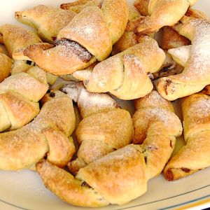 Rogaliki na jogurcie greckim
