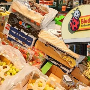 owoc z Biedronki o smaku waty cukrowej
