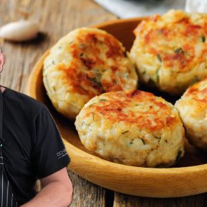 kotlety z wczorajszego makaronu i kurczaka Strzelczyka