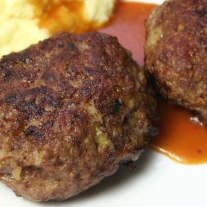 kotlety mielone z kaszanką