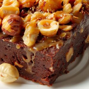 Brownie z orzechami laskowymi
