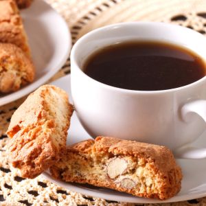 Cantuccini z kawą