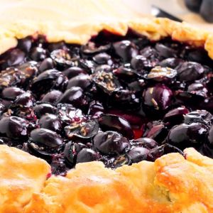 tarta z winogronami