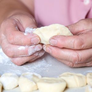 Pierogi na zsiadłym mleku