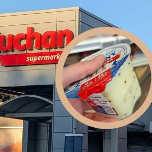 ser smażony z czarnuszką z Auchan