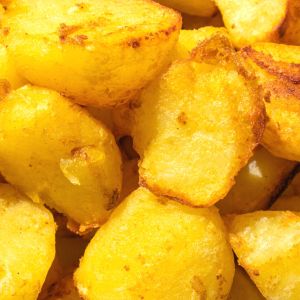 Pieczone ziemniaki z semoliną