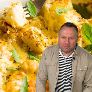 zapiekanka z ziemniaków i kalafiora Strzelczyka