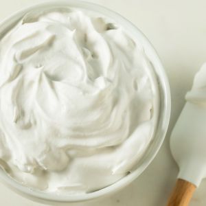 bita śmietana bez śmietany, z masła i mleka