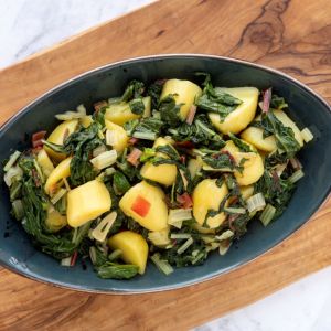 botwinka z ziemniakami