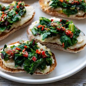 crostini z botwinką