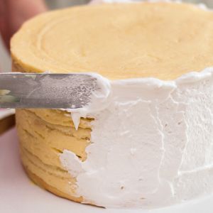 krem dyplomatyczny ze śmietanki i masy budyniowej