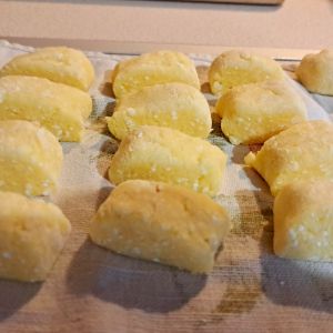 kluski leniwe z kaszą manną