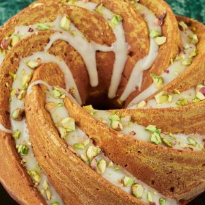 pistacjowa babka wielkanocna