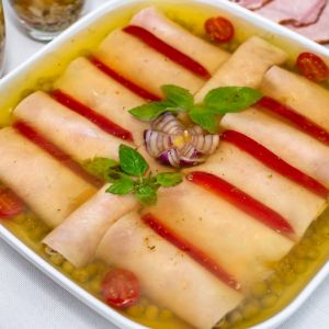 roladki z szynki w galarecie