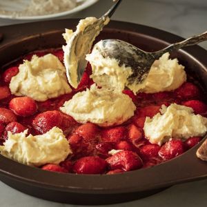 ciasto z truskawkami