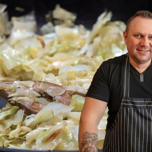 schabowe na młodej kapuście