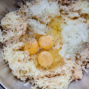 placki ziemniaczane z gofrownicy