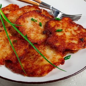 placki ziemniaczane z młodych ziemniaków