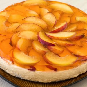 sernik na zimno z brzoskwiniami2