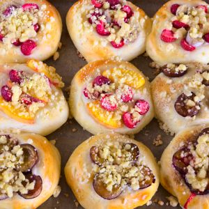 błyskawiczne bułeczki budyniowe