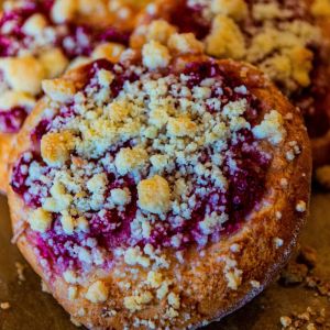 drożdżówki Streusel-Taler