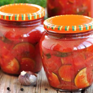 gulasz z cukinii do słoików