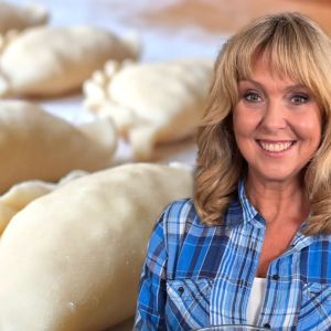 pierogi z jabłkami Ewy Wachowicz