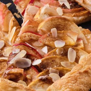 jabłecznik na cieście francuskim