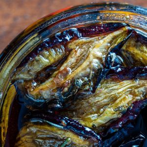 śliwki marynowane w herbacie