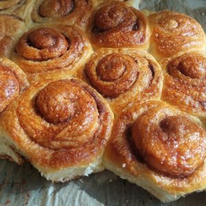 drożdżowe cynamonki