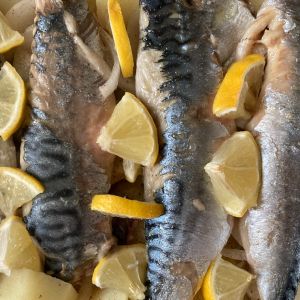 makrela z cytryną