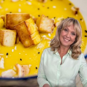 orientalny krem z dyni i marchewki Ewy Wachowicz